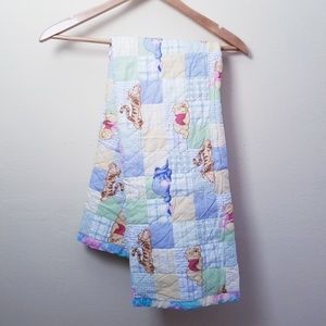 Handmade Winnie the Pooh Baby Quilt